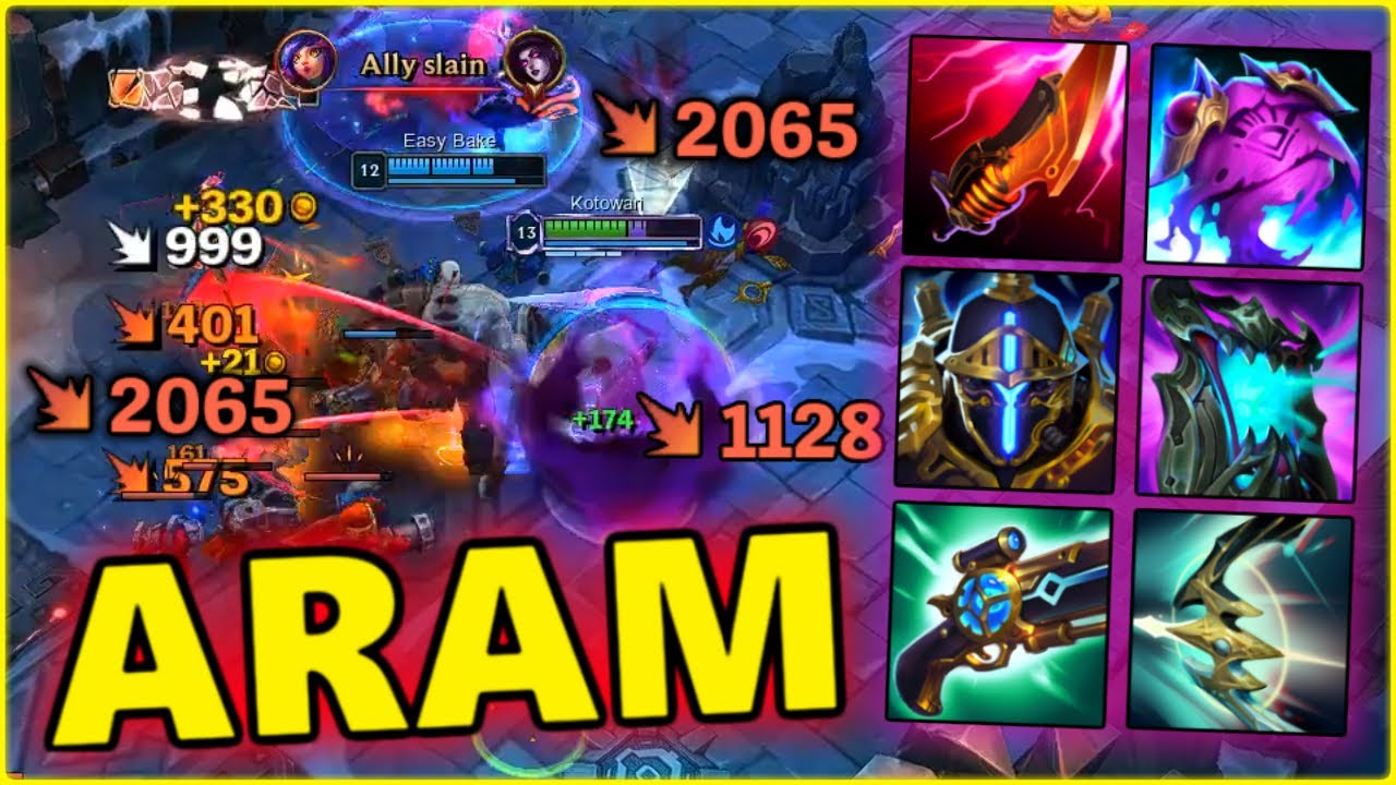 ARAM LOL FUN Moments 2024 (Akshan, Riven, Aphelios, Draven, Veigar, Yasuo) #287