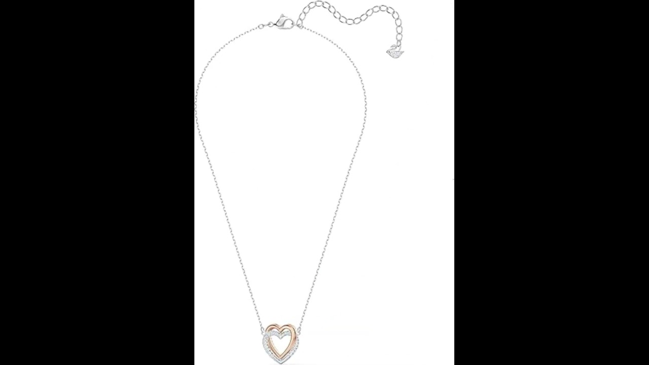 Collana Swarovski Hyperbola: Due Cuori, Un Solo Battito