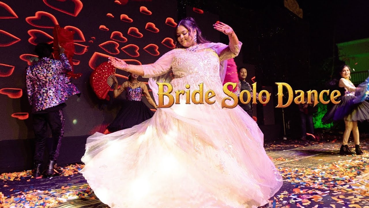 Bride Solo Dance Performance | Saiyaan × Ghar More Pardesiya × Jillam Jillala × Laadki