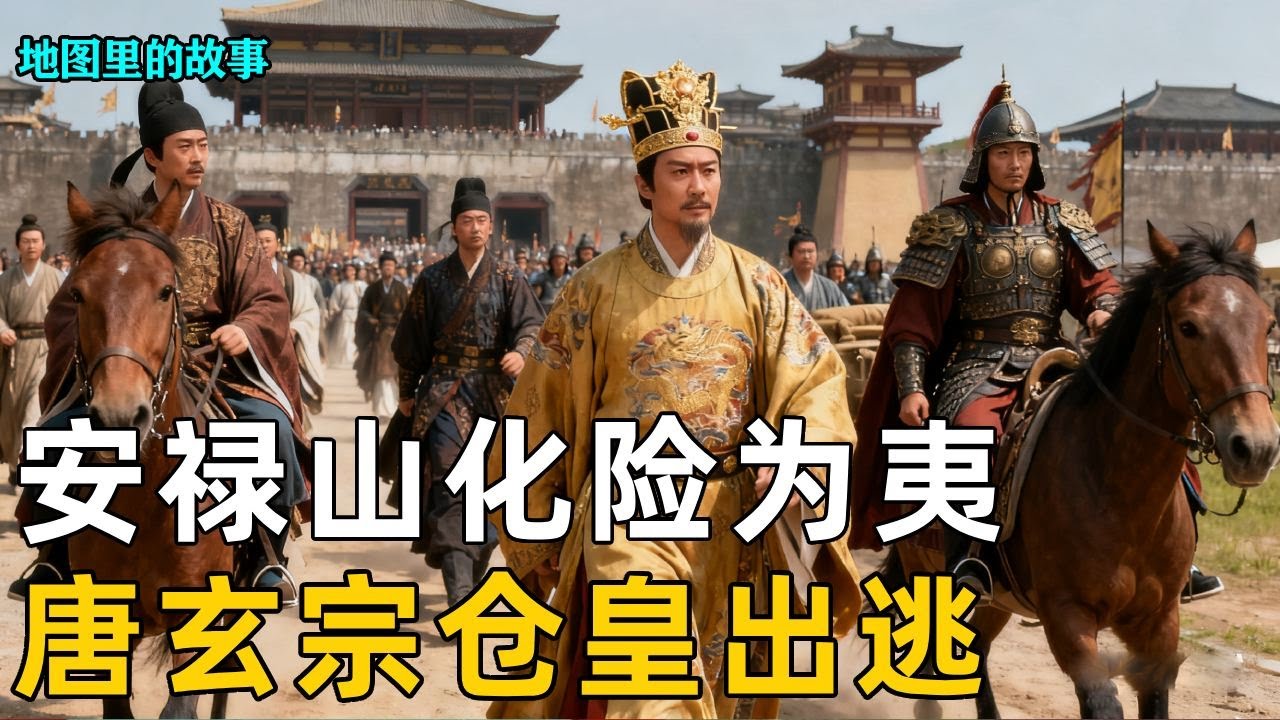 从洛阳到范阳的归路被彻底切断，杨国忠与哥舒翰的博弈让安禄山瞬间化险为夷，及唐玄宗仓皇出逃 #杨国忠 #哥舒翰 #唐玄宗 #潼关之战 #安史之乱