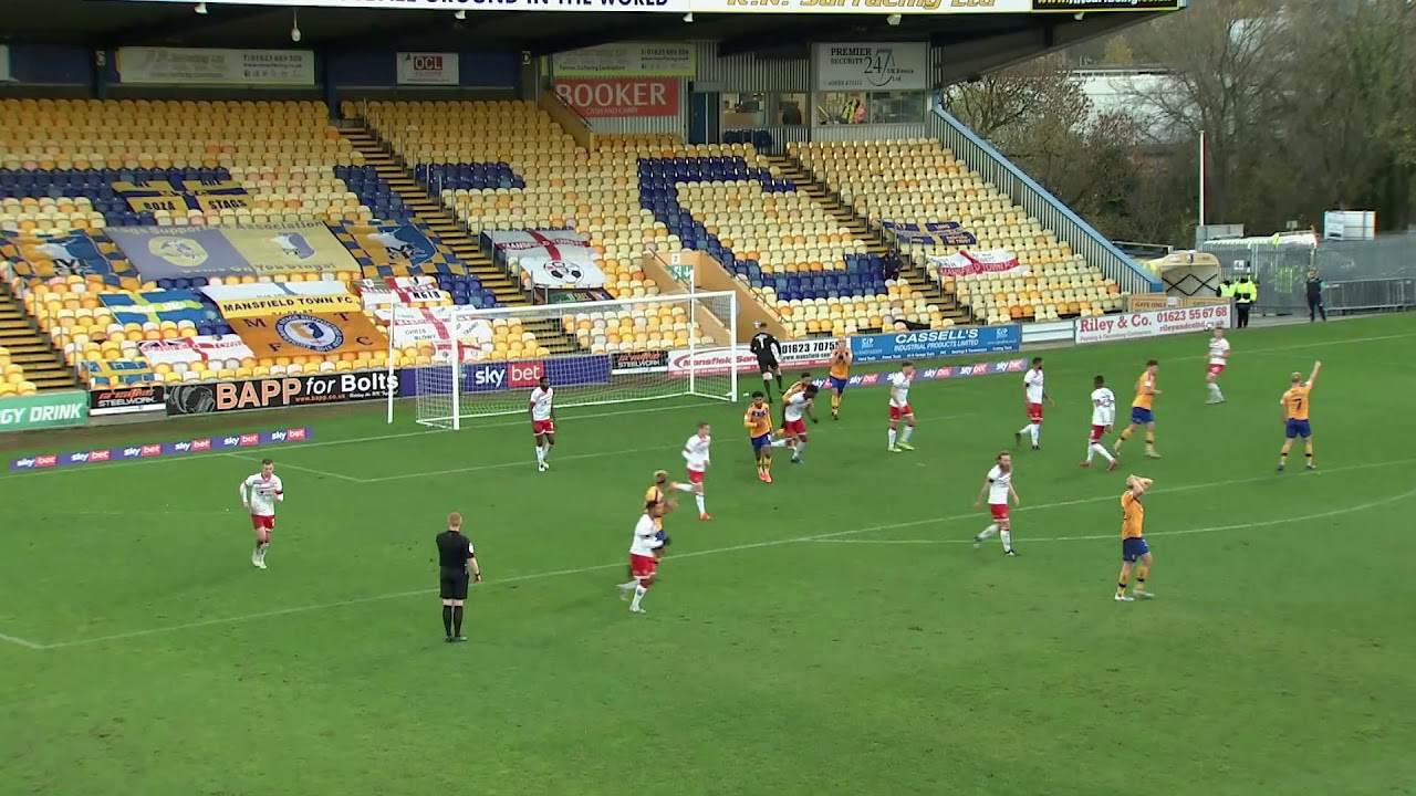 Mansfield Town v Walsall highlights