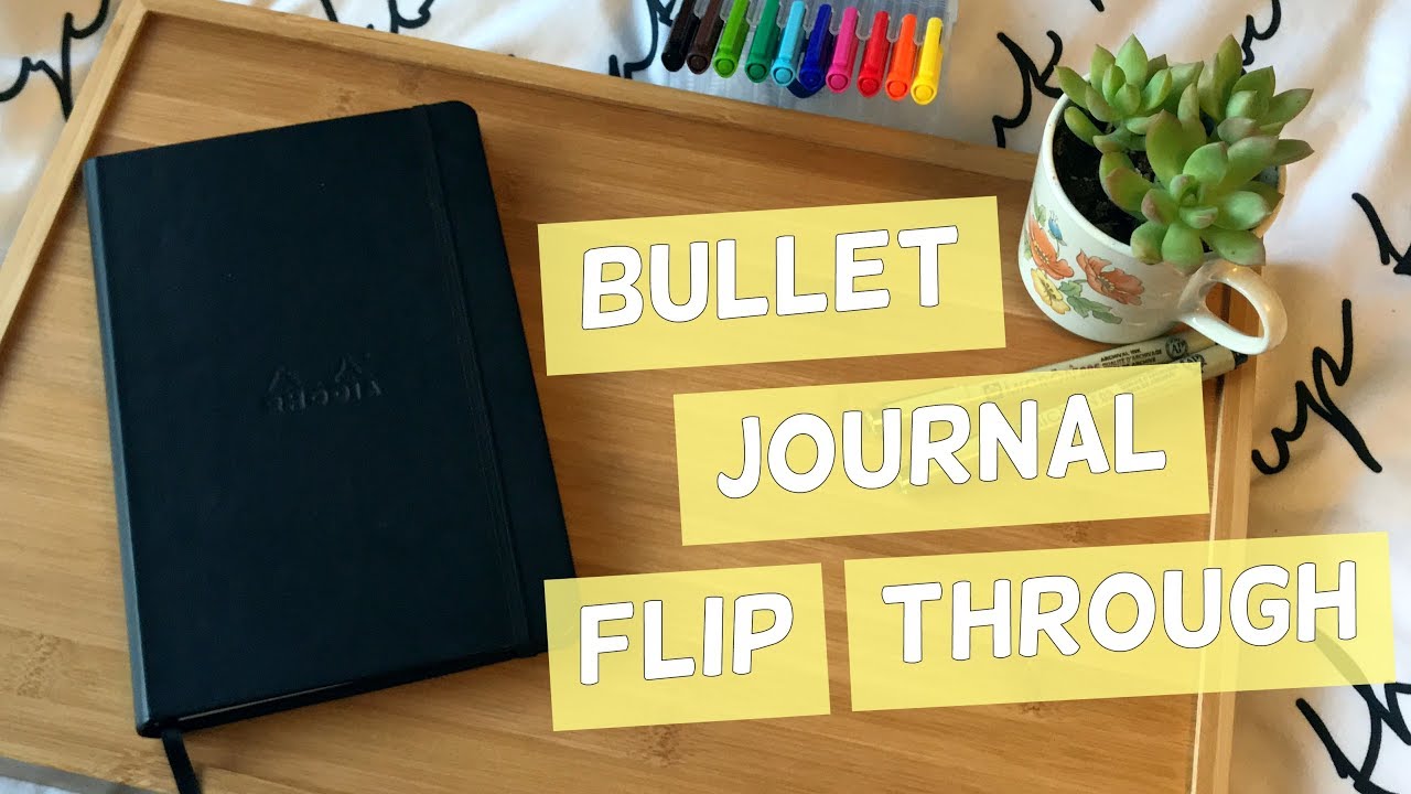 2018 Bullet Journal Flip Through