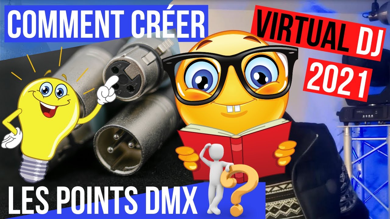 Tuto points CUE DMX sur Vdj Virtual Dj 2021Option et astuce !!