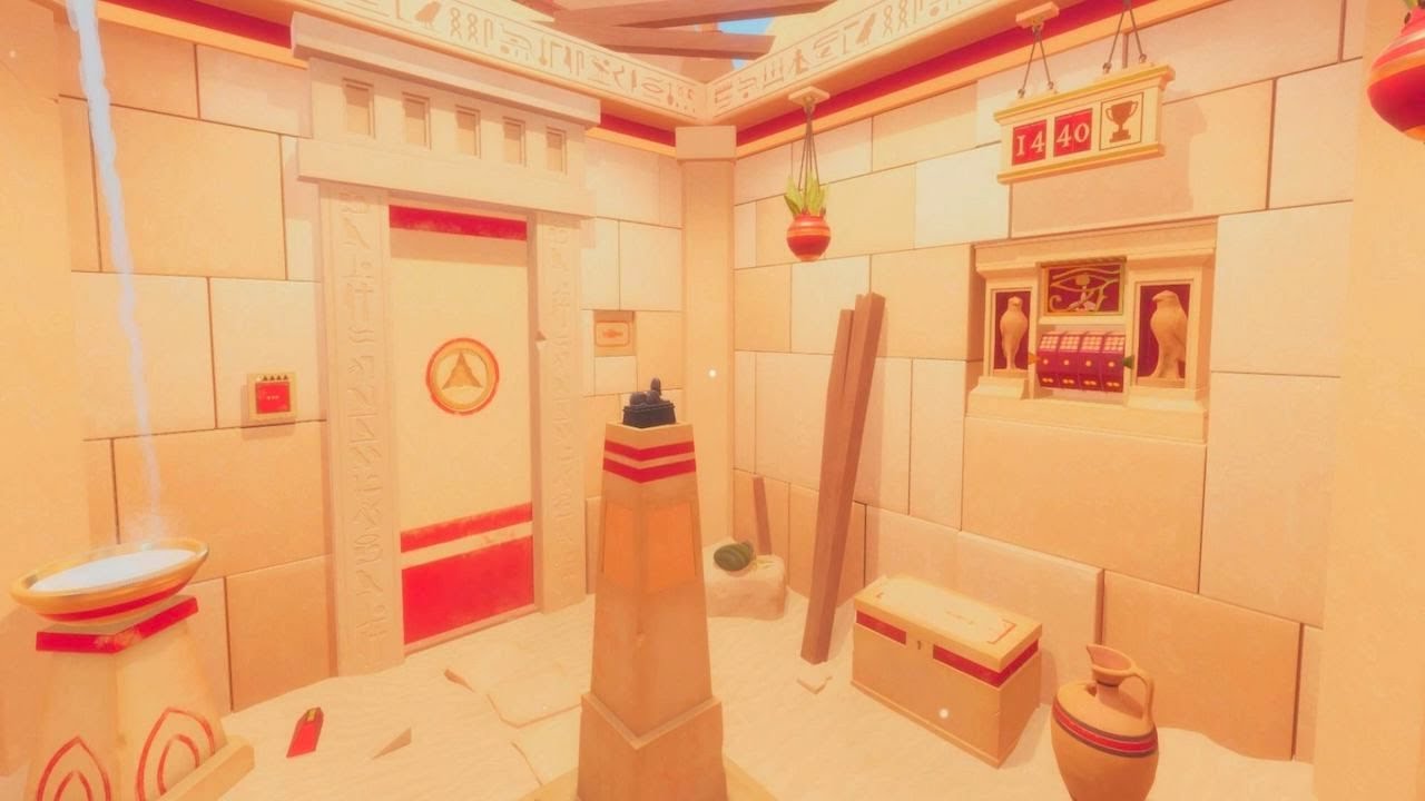 Escape Simulator: Episode 1: Tutorial & Labyrinth of Egypt, Room 1 (First Chamber)