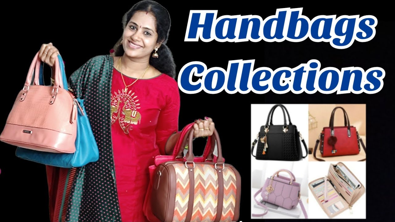 My Handbag, clutch & wallet collections | Zouk handbag review | in Tamil #handbags #zouk