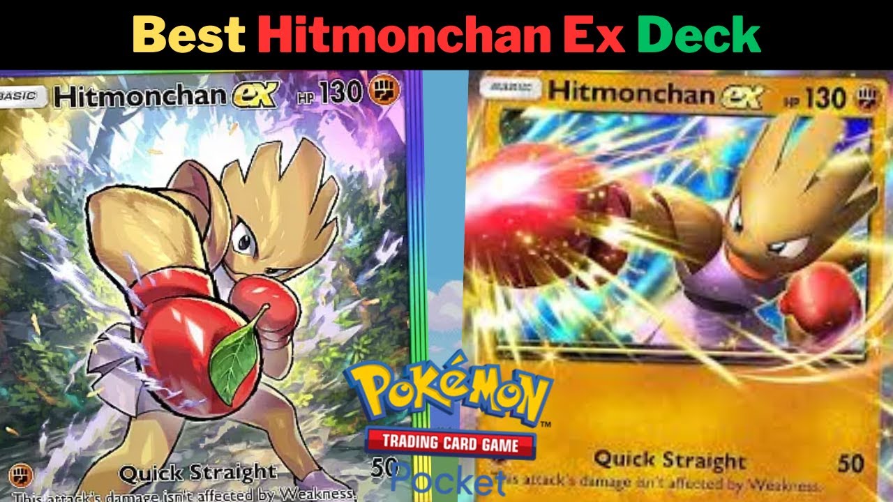 BEST HITMONCHAN EX DECK Right Now! (with decklist) - Pokemon TCG Pocket