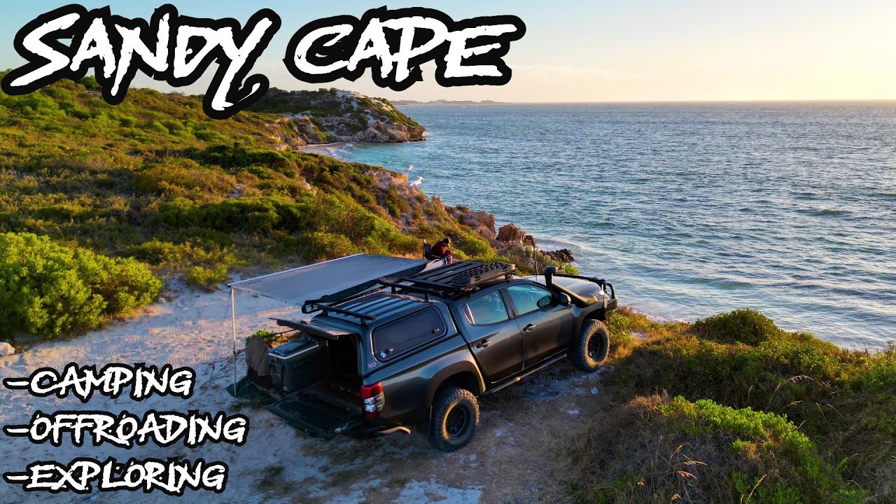 Camping at Sandy Cape Western Australia Off-roading and exploring