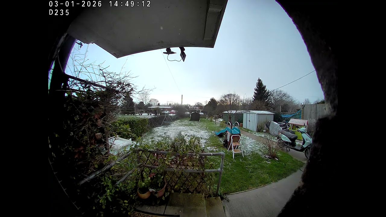 WIND CHIMES ARE MAKING QUITE A WRACKET IN THIS WIND. YOU CANNOT HEAR THEM INSIDE