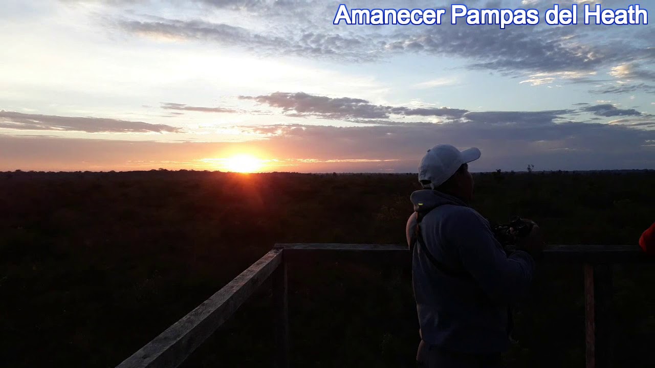 Amanecer pampas del Heath bolivia