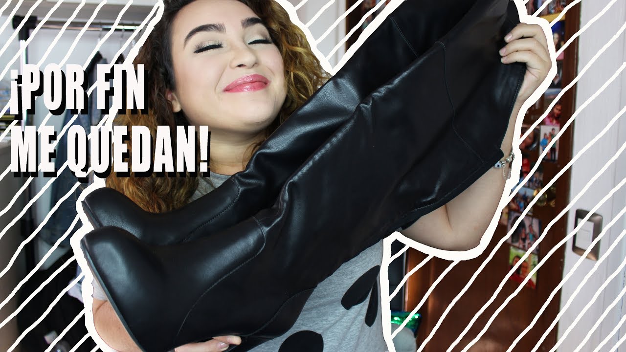BOTAS ALTAS PARA PIERNAS ANCHAS: Torrid - Maquis Camargo