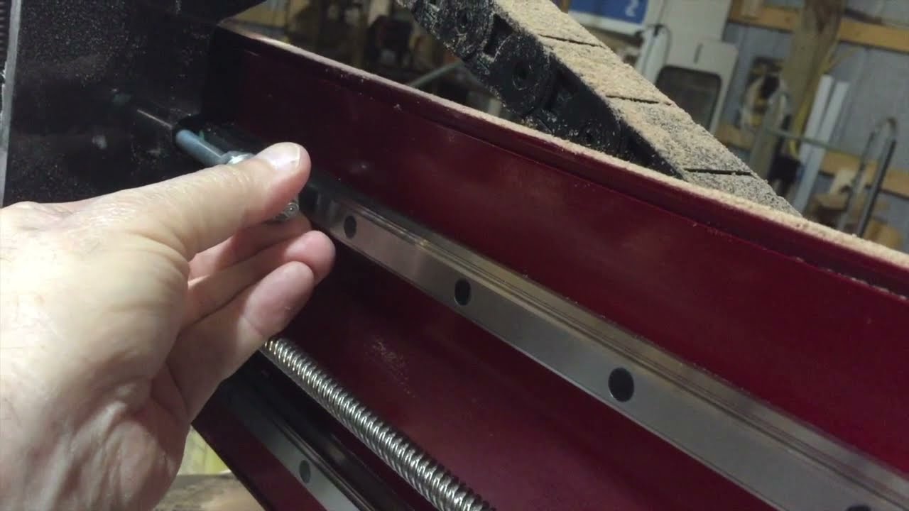 CNC Shark HD 5  Maintenance cleaning and lube