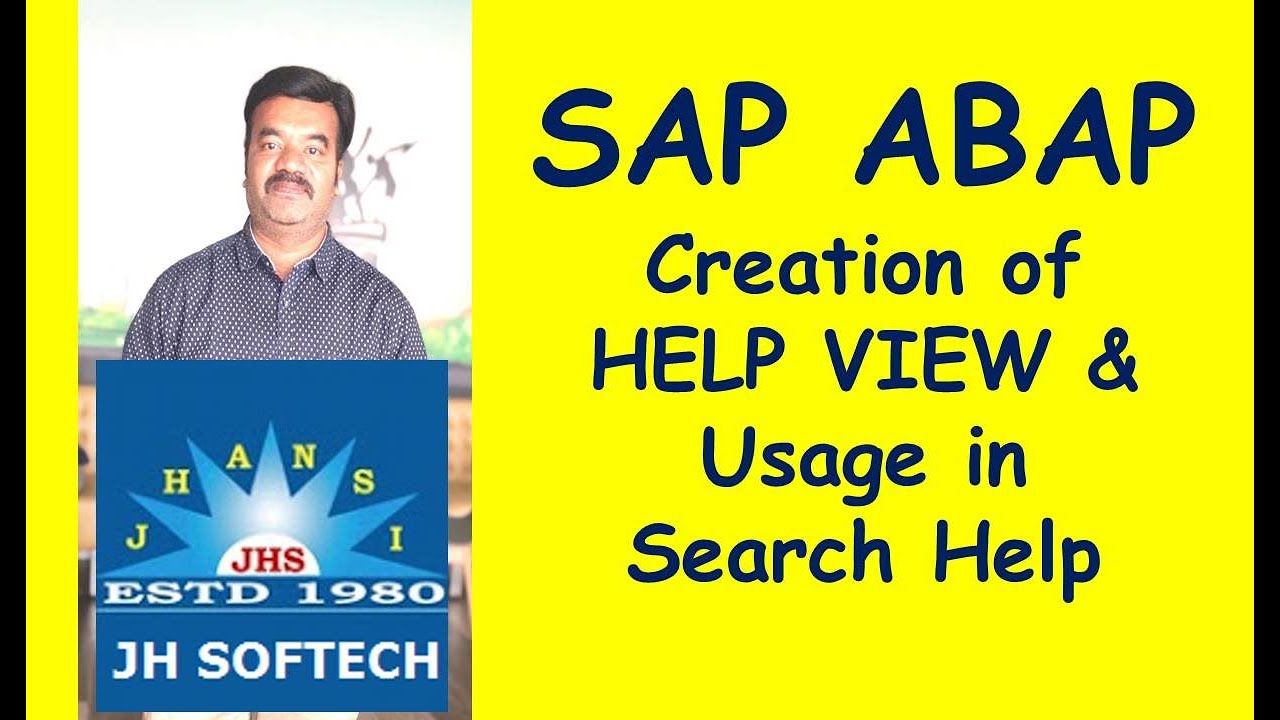 SAP Data Dictionary Demystified: Mastering the Help View Feature