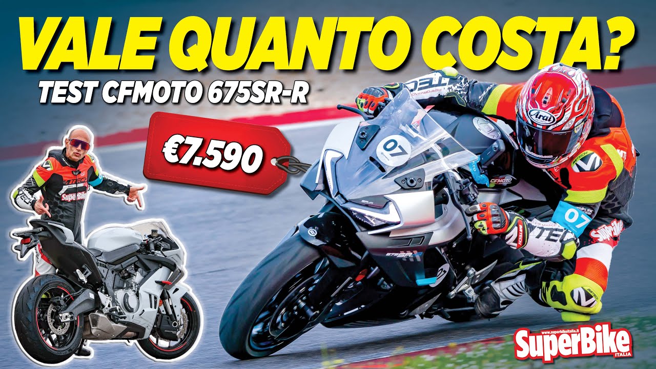 UNA SUPERSPORTIVA AL PREZZO DI UNO SCOOTER! Test Cfmoto 675SR-R  (🗣️ ENGLISH DUBBING)