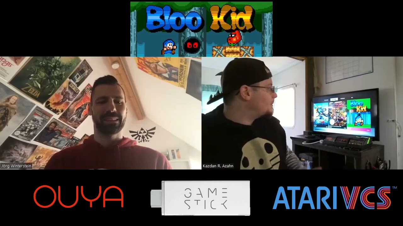 Atari Dev Space S2: Ep. 1 - Bloo Kid (Atari VCS, Ouya and Playjam Gamestick)