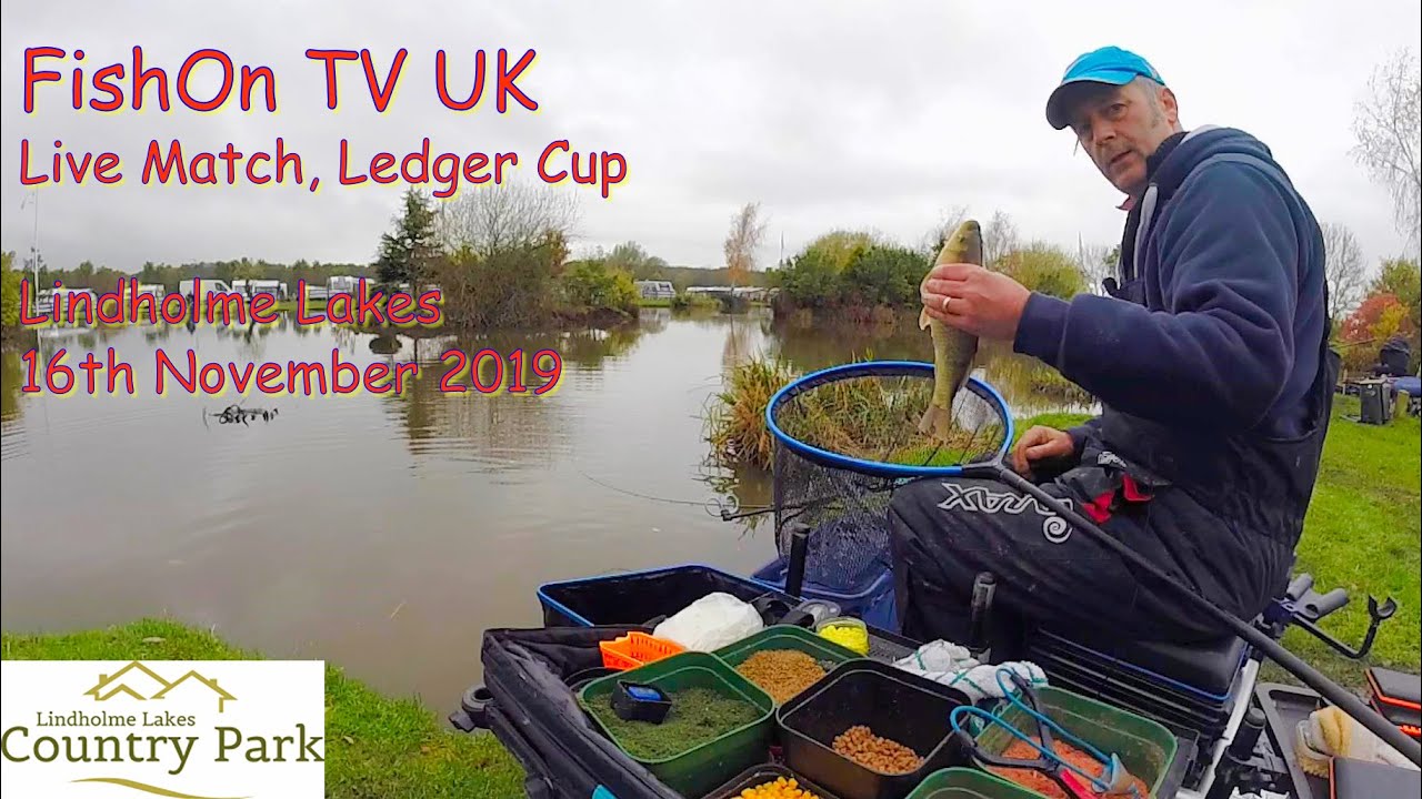 FishOn TV UK.  Live Match, Ledger Cup, Lindholme Lake 16th November 2019