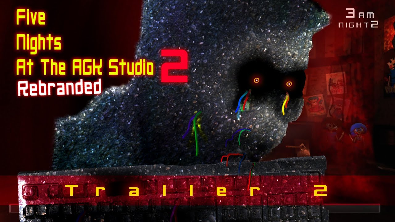 Five Nights at The AGK Studio 2 Rebranded Trailer 2 (Meet the Withered ones.)