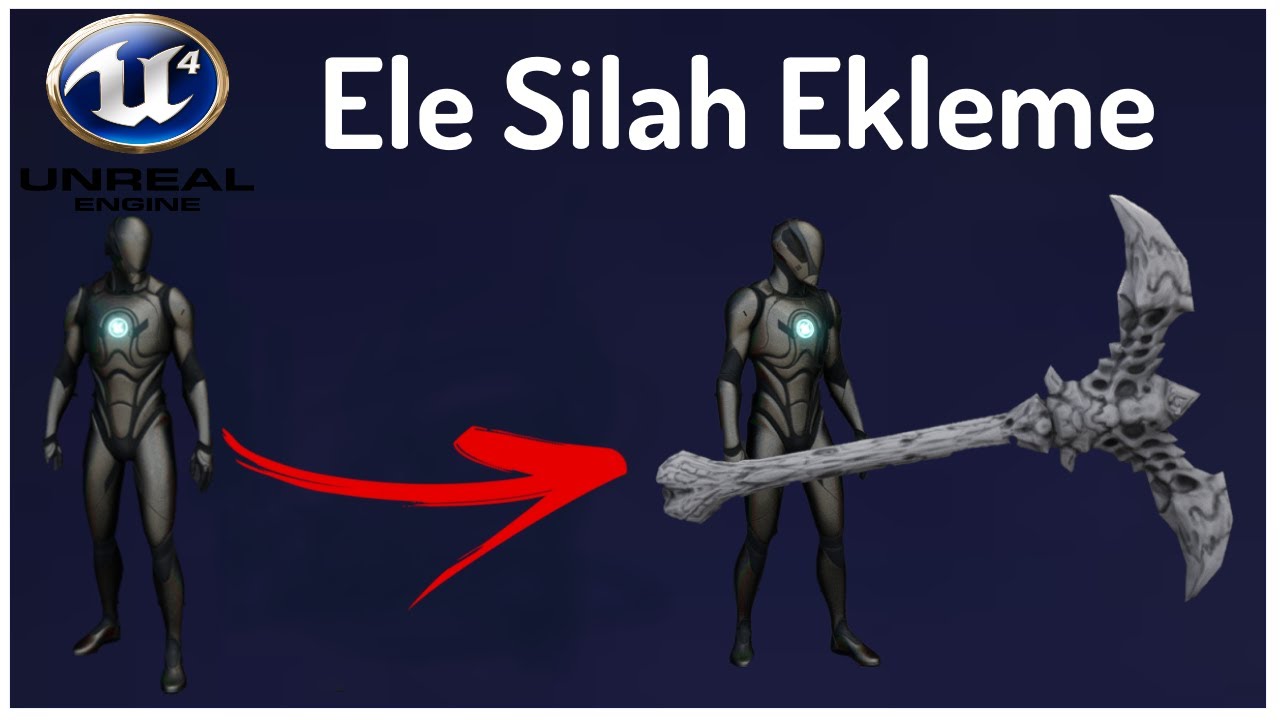 Nasıl Elimize Silah Alırız / Equip a Weapon - Unreal Engine 5