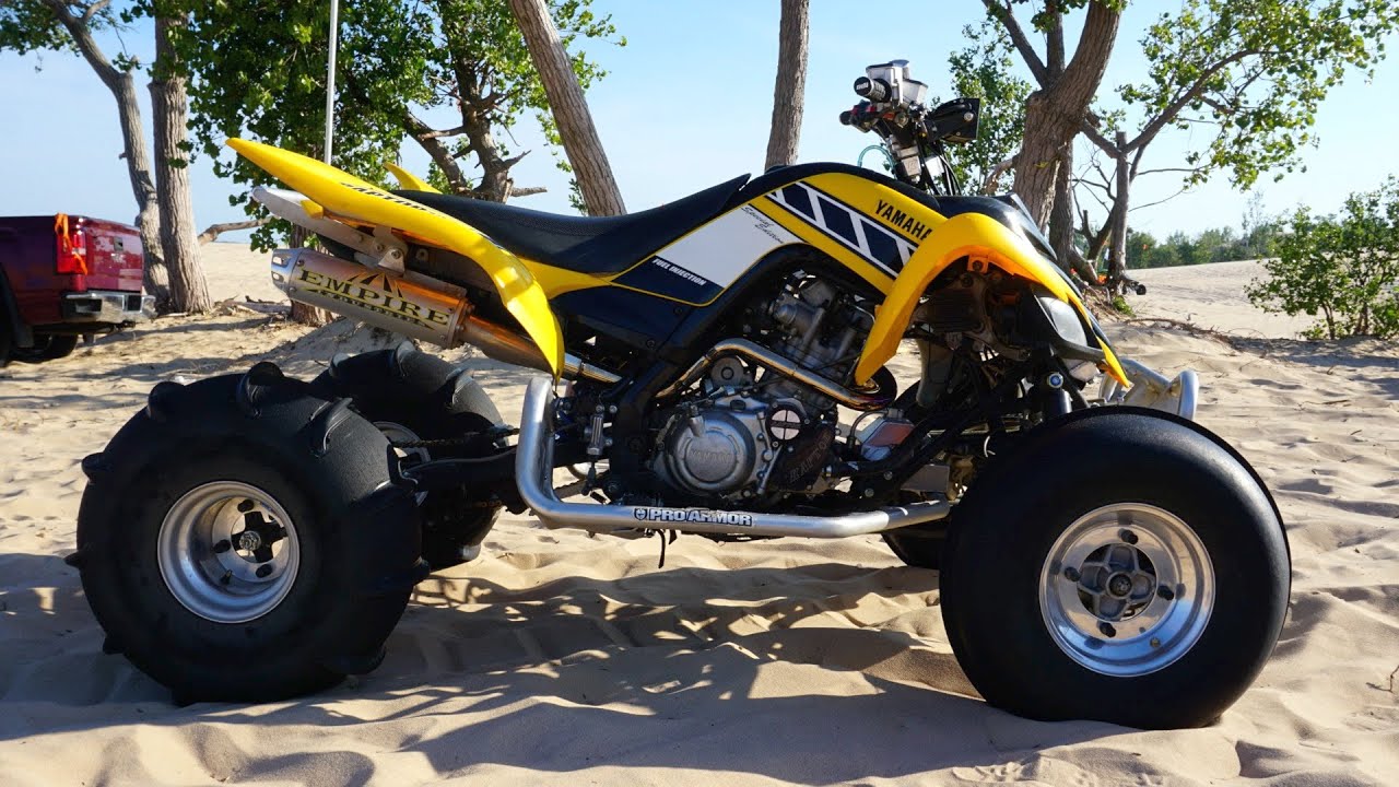 Тест-драйв Raptor 700 мощностью более 80 лошадиных сил