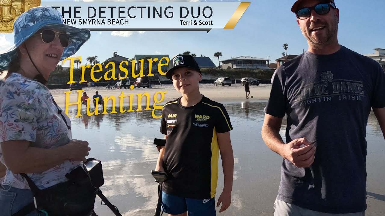 First Days Out 2025 Beach Metal Detecting Florida | The Detecting Duo S04 E01