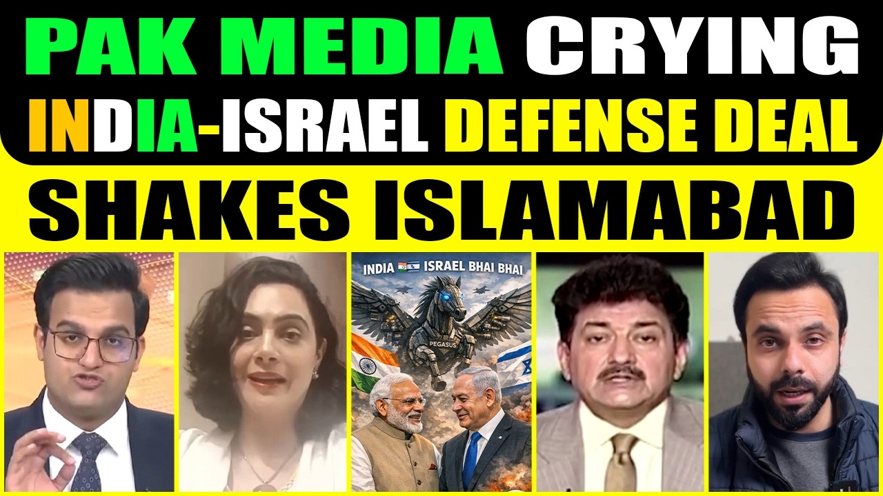 PAK MEDIA IN PANIC! MODI-ISRAEL DEFENSE DEAL SHAKES ISLAMABAD