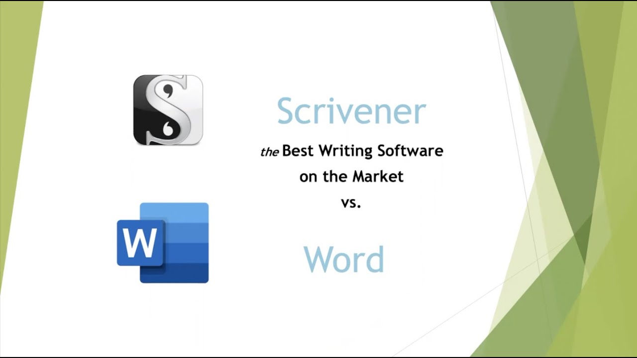 Scrivener vs. Word