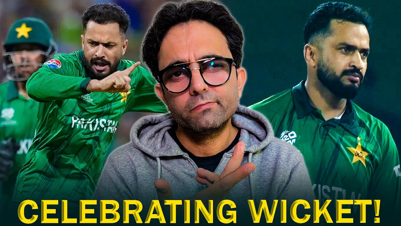Only 5 runs needed off 2 overs, yet Mohammad Nawaz celebrates a meaningless wicket!