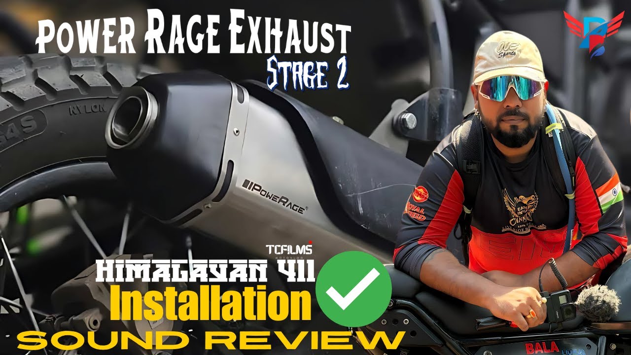 Best Performance Exhaust for Himalayan 411 Under ₹8000 | Legal Silencer Installation & Sound Review