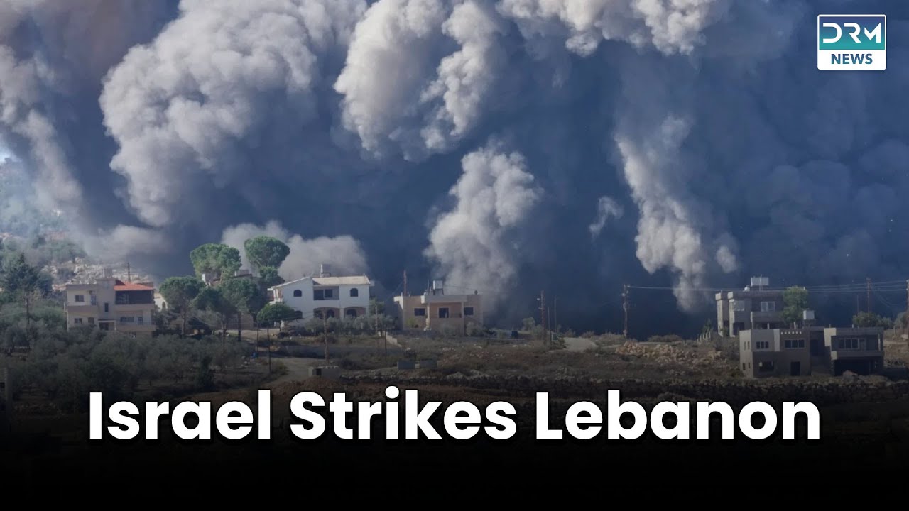 Israel Targets Hezbollah in Major Airstrikes in Lebanon | DRM News
