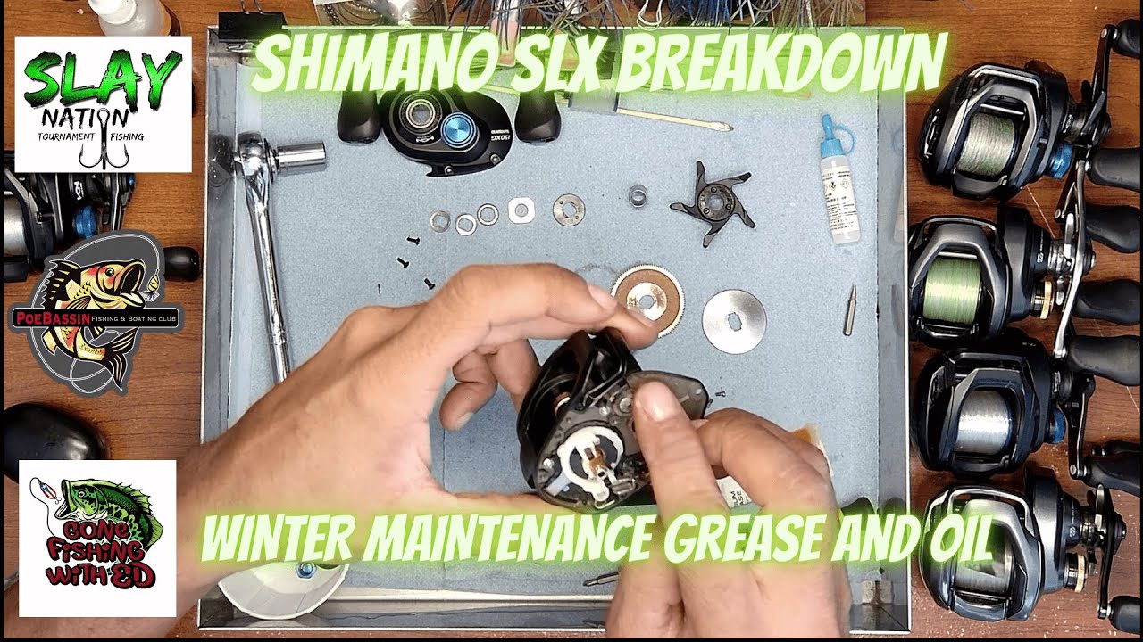 SHIMANO SLX BREAKDOWN - WINTER MAINTENANCE GREASE AND OIL