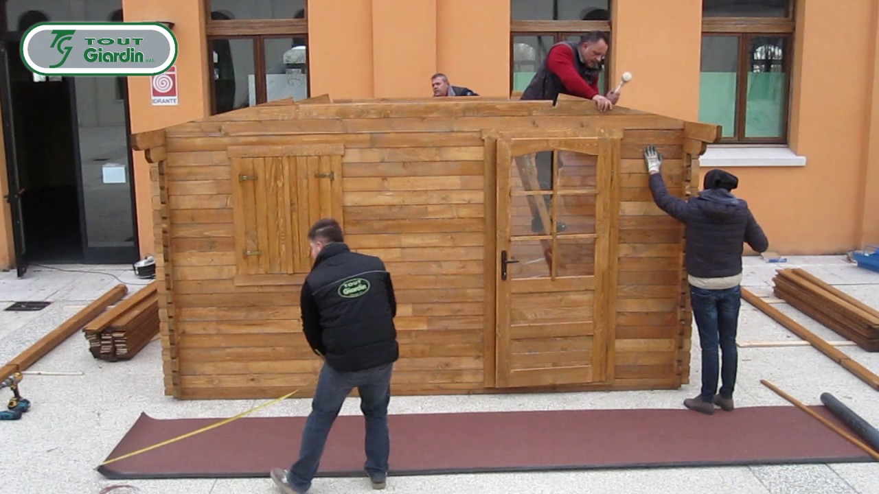 Casetta in Legno con Porta e Finestra