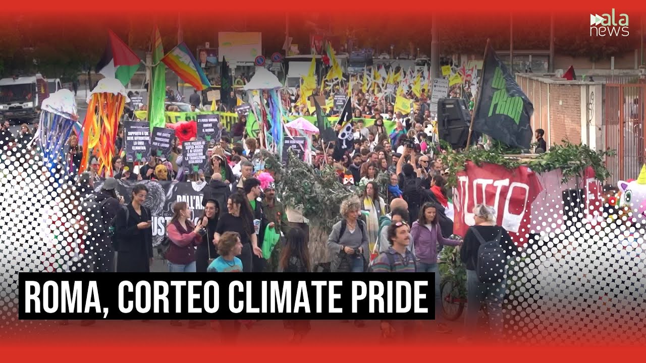 Roma, Corteo Climate Pride