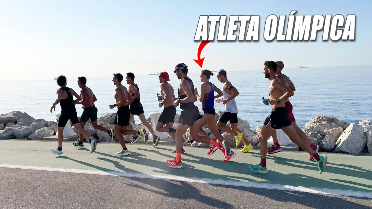ENTRENO DE MARATÓN CON UNA ATLETA OLÍMPICA