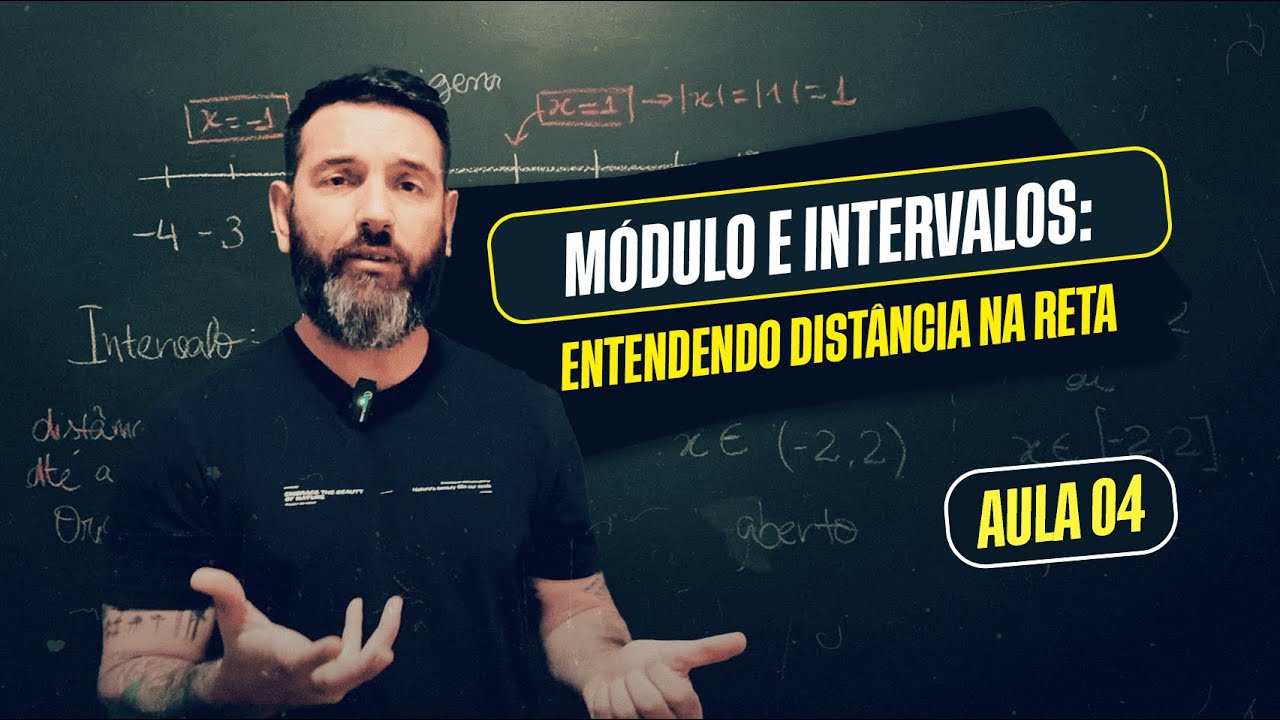 Módulo e Intervalos: entendendo distância na reta