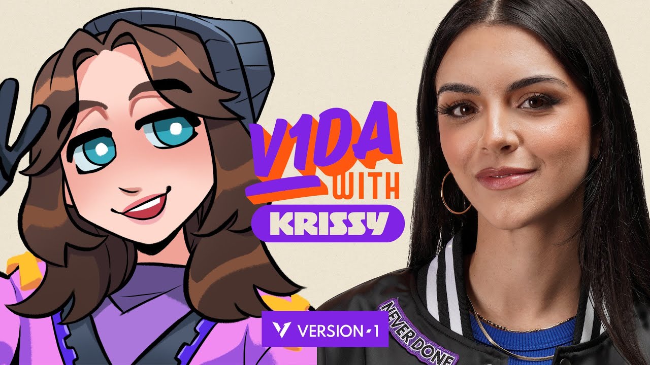 One of the *BEST* VALORANT Game Changers Players | V1DA w/ Krissy Ep. 2