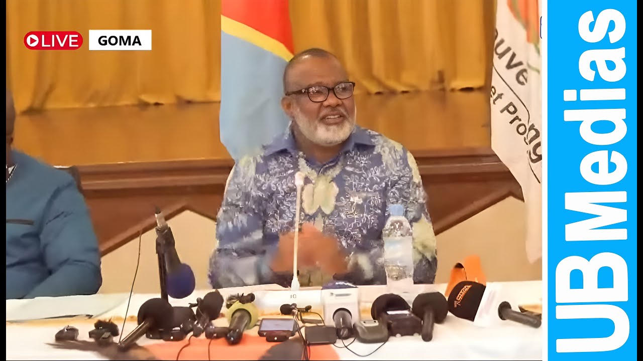 🔴EN DIRECT: CORNEILLE NANGAA DENONCE LA VIOLATION DU CESSEZ-LE-FEU PAR KINSHASA
