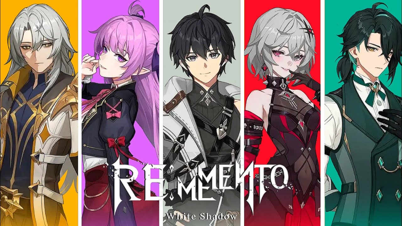 Все 28 персонажей: эксклюзивная анимация — ReMemento: White Shadow