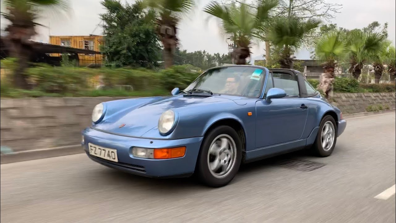 1992 Porsche 964 Targa : the first car video, starting with my own favourite car
