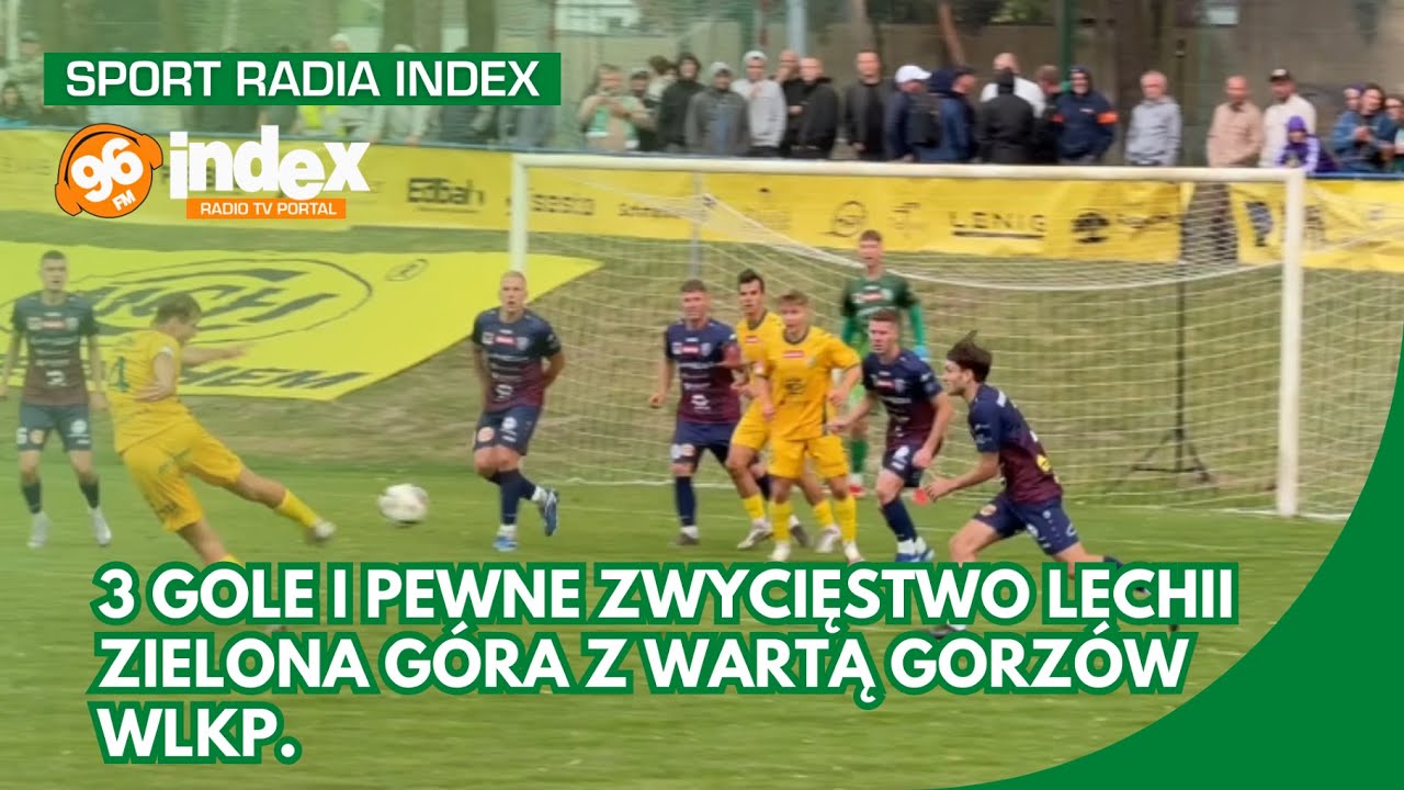 Lechia Zielona Góra vs Warta Gorzów 3:0 (1:0) skrót meczu 23.08.25