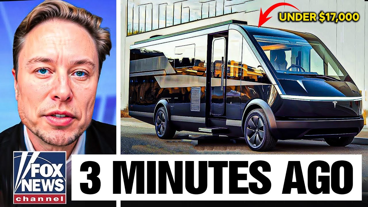 Elon Musk Reveals Tesla 2025 Motorhome for UNDER $17,000