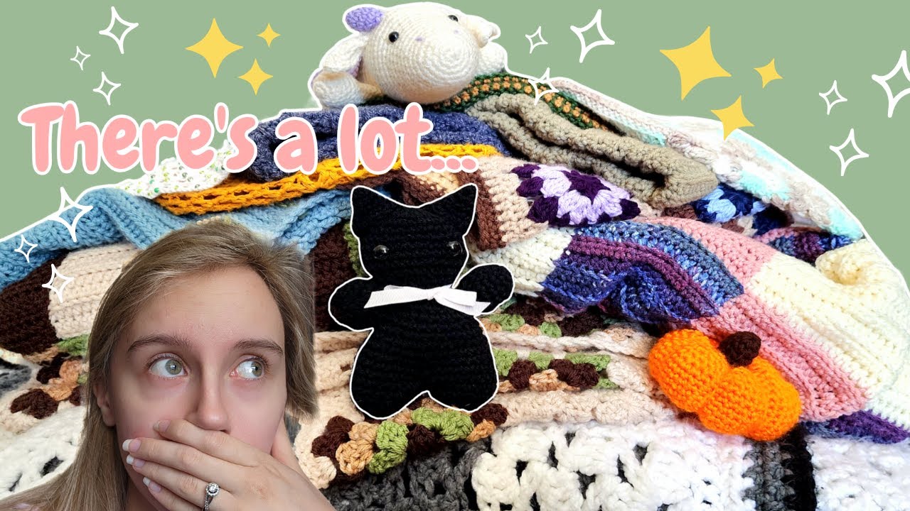 Everything I've Ever Crocheted (almost a year of pieces!)
