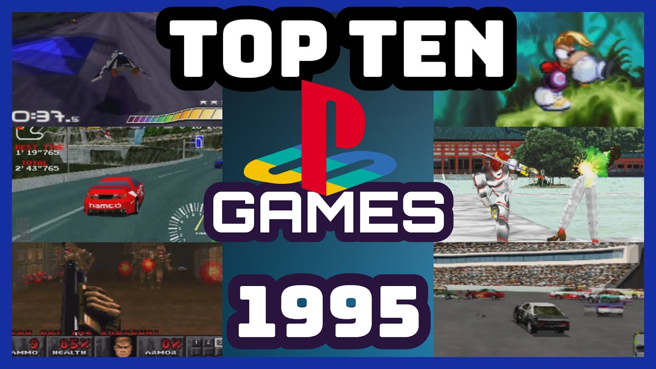 TOP 10 PS1 Games 1995 / PAL Releases