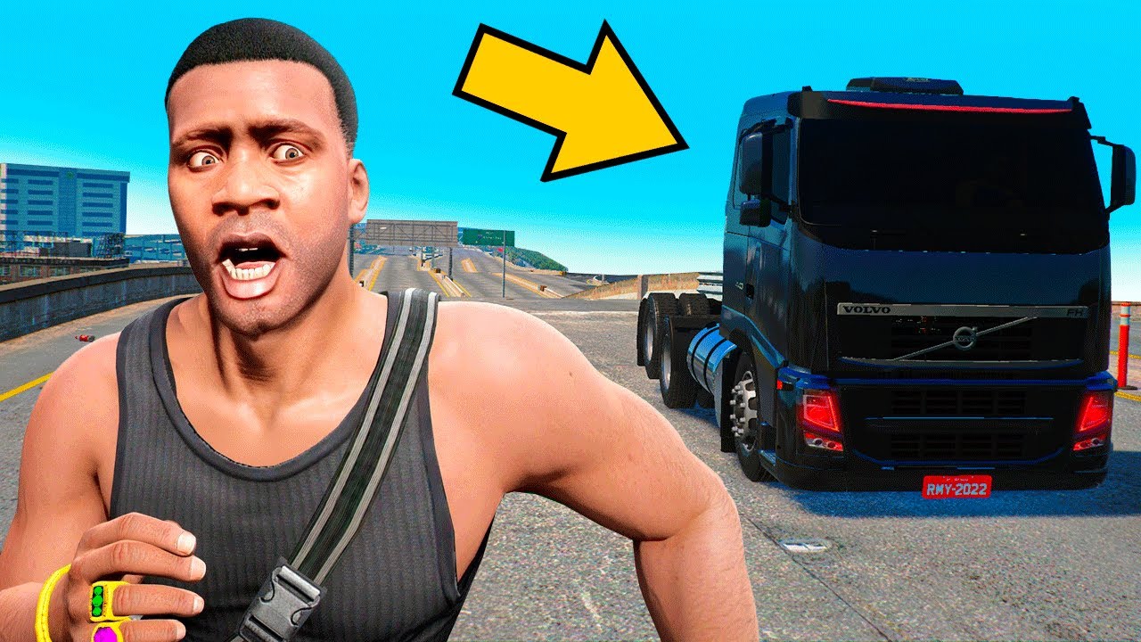 NUNCA SIGA UM CAMINHONEIRO no GTA 5!