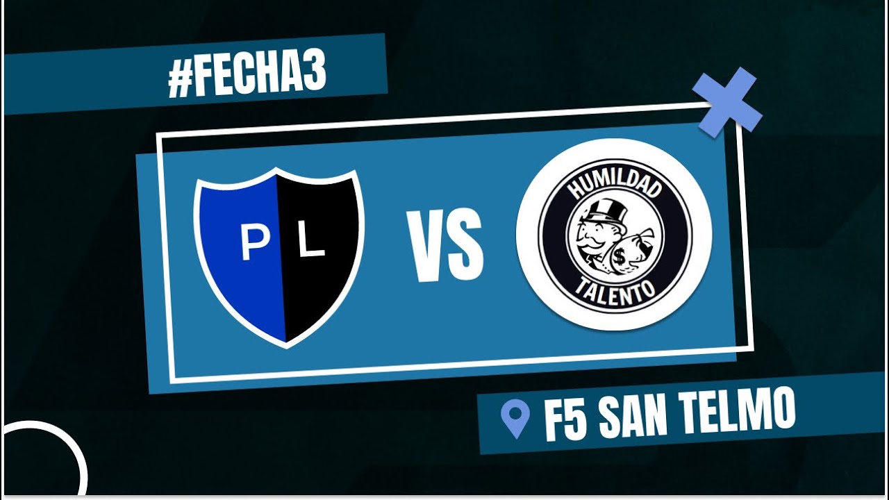 Patumbas Lalsas vs Humildad y Talento - Fecha 3 20/07 #LigaDelSur #SanTelmo