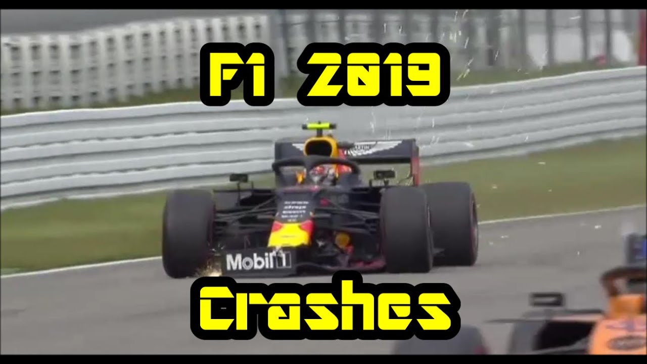 F1 2019 Crashes Part1