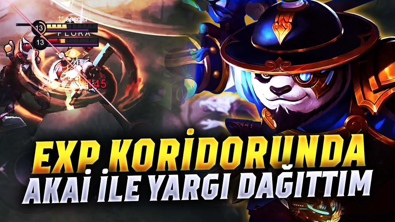 EXP KORİDORUNDA AKAİ İLE YARGI DAĞITTIM | AKAİ GAMEPLAY |MOBİLE LEGENDS