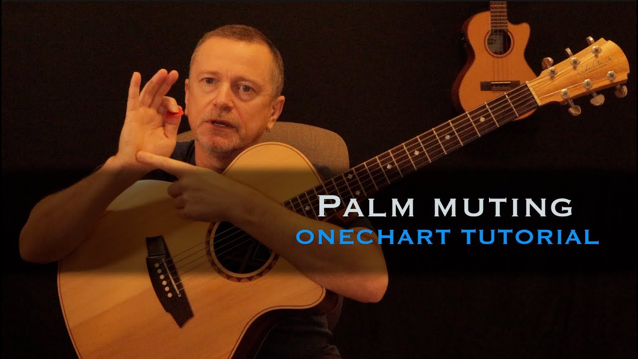 Palm Muting in 5 minutes! Guitar lesson tutorial