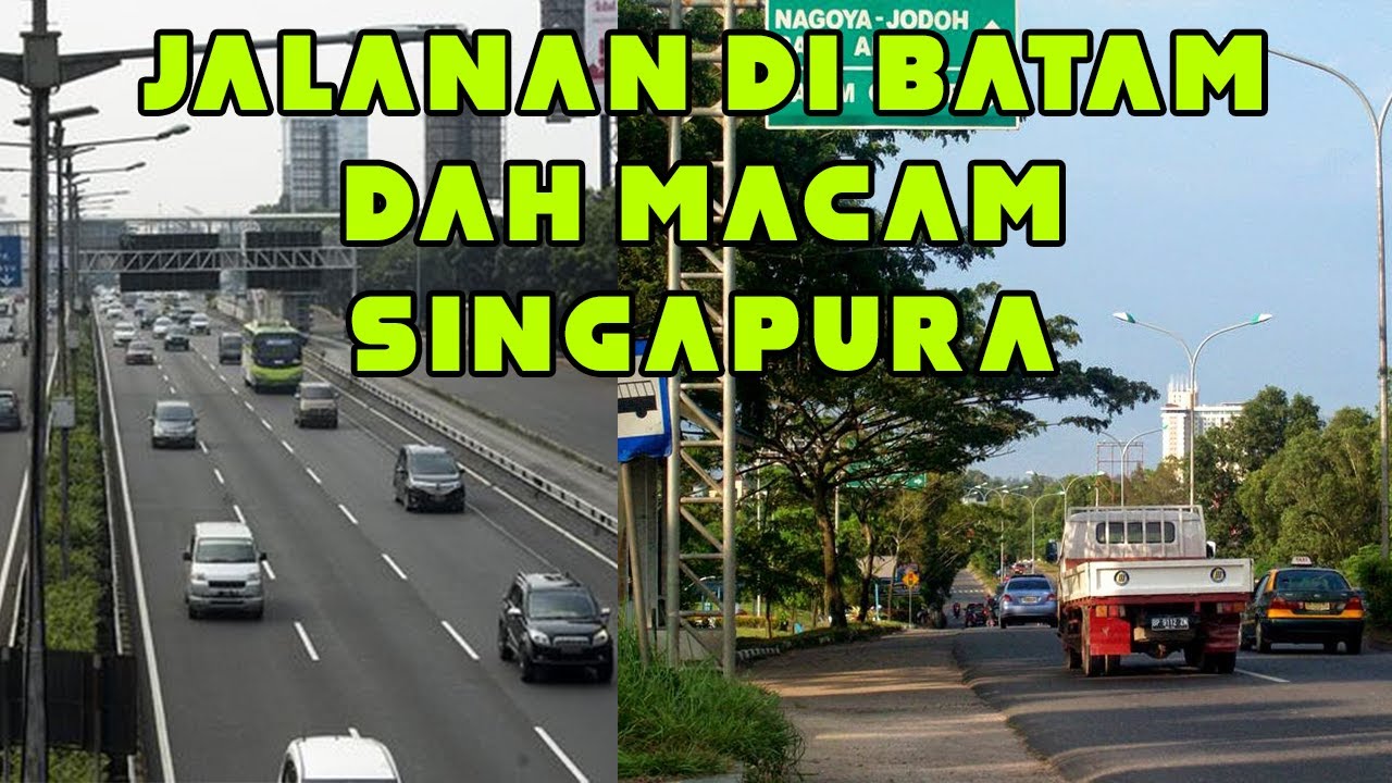🔴SUASANA JALANAN  DI KOTA BATAM 2020 DI WAKTU PAGI KEREN DAN LUAS JALANAN DI BATAM INI