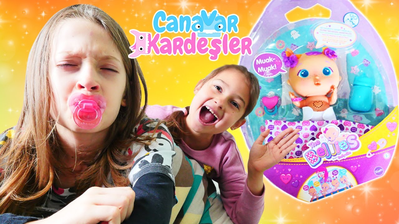 Oyun videoları. Canavar Kardeşler. Sıkılan Selin i&ccedil;in Bellies muak muak. Evcilik oyunu