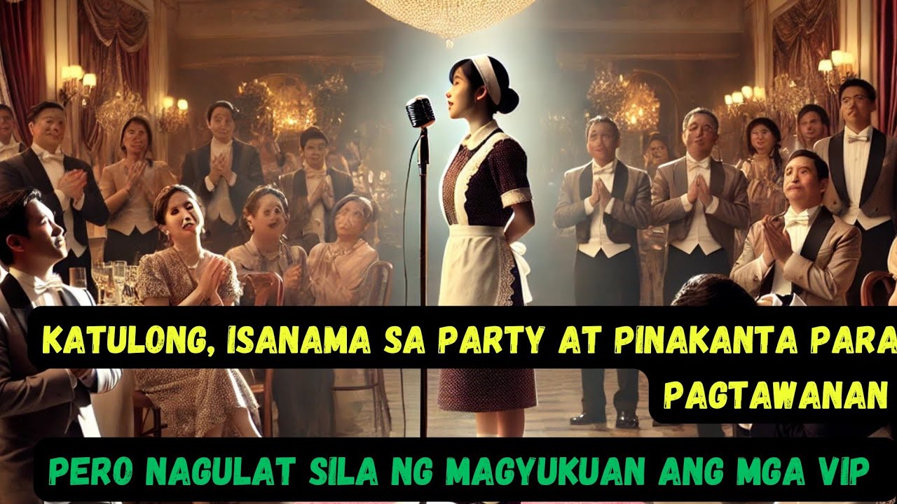 KATULONG, ISANAMA SA PARTY AT PINAKANTA PARA PAGTAWANAN. PERO NAGULAT SILA NG MAGYUKUAN ANG MGA VIP.