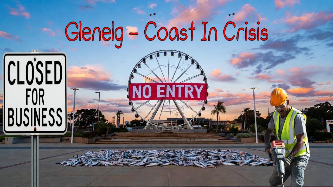 Adelaide’s Coast in Crisis - Glenelg Construction Chaos & Dead Fish Everywhere